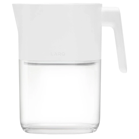  LARQ - Pitcher PureVis - Intelligente, selbstreinigende Filterkanne - Pure White - 1,9 l