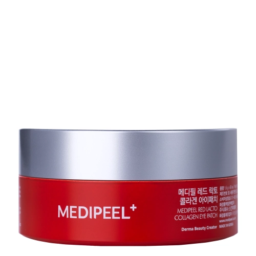 Medi-Peel - Red Lacto Collagen Eye Patch - Hydrogel-Augenpads mit Kollagen und Probiotika - 60 Stück