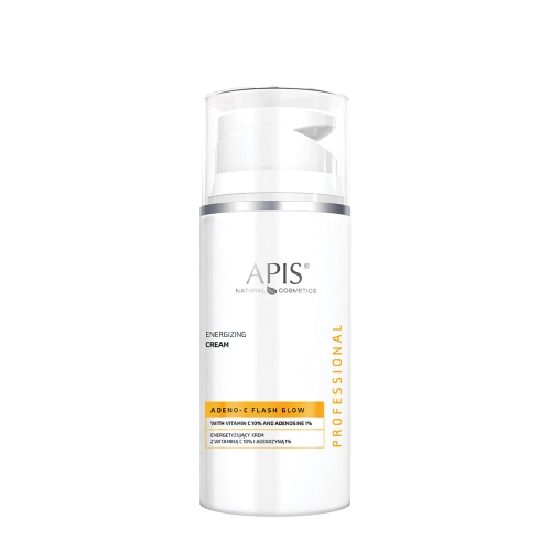 Apis - Adeno C Flash Glow - Energisierende Gesichtscreme mit Vitamin C 10% und Adenosin 1% - 100ml