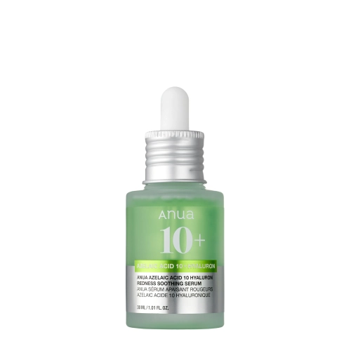 Anua - Azelaic Acid 10 Hyaluron Redness Soothing Serum - Serum mit Azelainsäure und Hyaluronsäure - 30ml