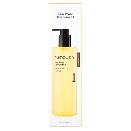 Numbuzin - No.1 - Easy Peasy Cleansing Oil - Reinigungsöl für das Gesicht - 200ml
