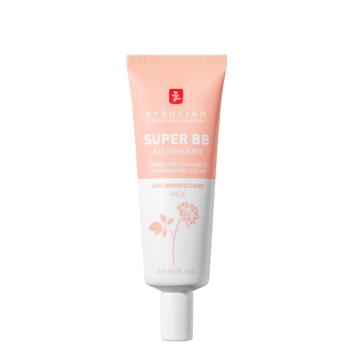 Erborian – Super BB Au Ginseng Clair – Abdeckende Creme zur Korrektur von Hautunreinheiten – 40 ml