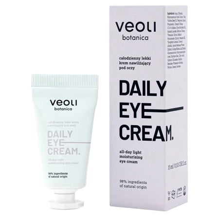 Veoli Botanica - Daily Eye Cream - Leichte Tagesaugencreme - 15ml