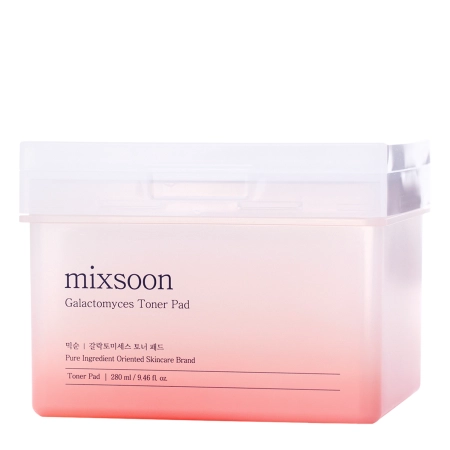 Mixsoon - Galactomyces Toner Pad - Aufhellende Gesichtspads - 60 Stück.