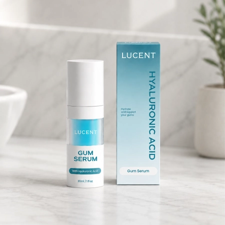 Lucent - Gum Serum mit Hyaluronsäure - Feuchtigkeitsspendendes und beruhigendes Serum für das Zahnfleisch - 30 ml