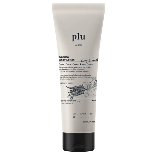 plu - Aroma Body Lotion - Körperlotion - Lily Vanilla - 200 ml