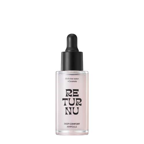 Returnu - Deep Comfort Ampoule - Feuchtigkeitsspendende Gesichtsampulle mit Birkenwasser und Ceramiden - 30ml