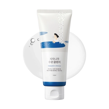 Round Lab - Birch Juice Moisturizing Cleanser - Feuchtigkeitsspendendes Gesichtswaschgel aus Birkensaft - 150ml