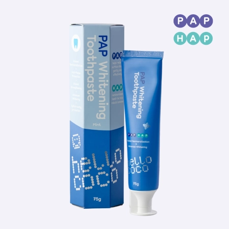 hello coco - Toothpaste PAP - Whitening Zahnpasta mit PAP - 75g