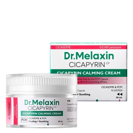 Dr.Melaxin – Cicapyrin Calming Cream – Beruhigende Gesichtscreme mit Cooling-Komplex – 50ml