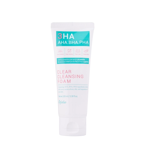 Esfolio - 3HA Clear Cleansing Foam - Reinigungsschaum für Gesicht - 100ml
