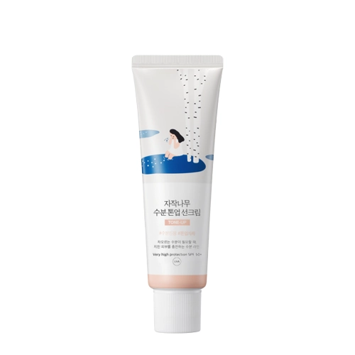 Round Lab - Birch Moisture Tone-Up Sunscreen - Tönende Sonnencreme - 50ml
