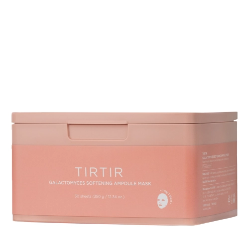 TIRTIR - Galactomyces Softening Ampoule Mask - Set mit aufhellenden Gesichtsmasken - 30 Stück/350g