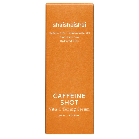 shaishaishai - Caffeine Shot Vita C Toning Serum – Gesichtsserum mit Koffein – 30ml