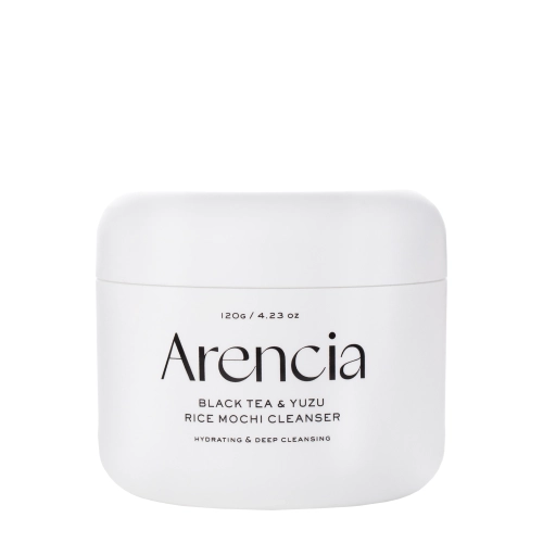 Arencia - Black Tea & Yuzu Rice Mochi Cleanser - Aufhellende und reinigende Gesichtsreinigungspaste - 120g