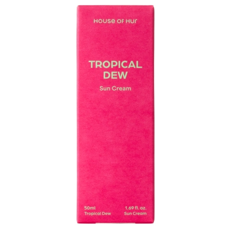 House of Hur - Tropical Dew Sun Cream - Feuchtigkeitsspendende Sonnencreme SPF50+ PA++++ - 50 ml