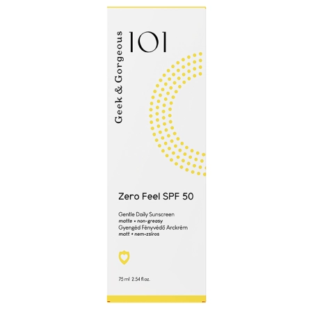 Geek&Gorgeous - Zero Feel SPF50 - Unspürbare Sonnencreme SPF50 - 75ml