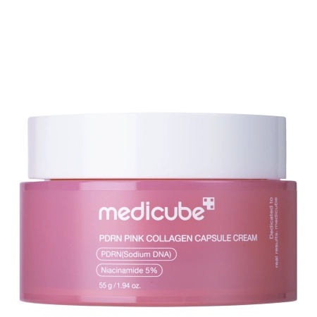 Medicube – PDRN Pink Collagen Capsule Cream – Kollagen-Gesichtscreme – 55g