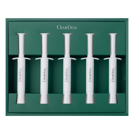ClearDea - Collagen Voluming Cream Ampoule Set - Gesichtsampullenset mit straffender und feuchtigkeitsspendender Wirkung - 5Stkx4ml