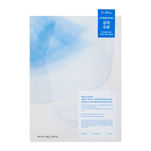 Dr. Althea - Aqua Blue Hydration Mask - Feuchtigkeitsspendende Tuchmaske - 28g