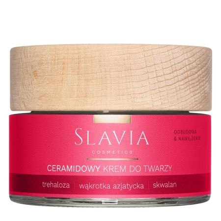 Slavia Cosmetics - Ceramide Gesichtscreme Wiederaufbau Feuchtigkeitsversorgung- 50ml