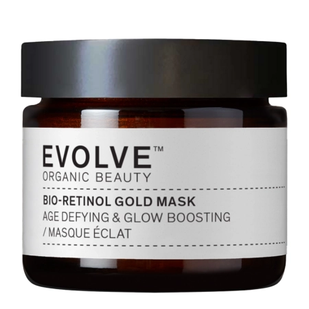 Evolve Organic Beauty - Bio-Retinol Gold Maske - Gold Gesichtsmaske mit Bio-Retinol - 60ml