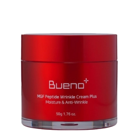 Bueno - MGF Peptide Wrinkle Cream Plus - Anti-Falten-Creme mit Peptiden - 50g,