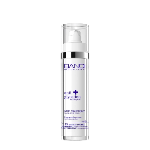 Bandi - Anti Glycation - Regenerierende Creme für Gesicht, Hals und Dekolleté - 50ml,