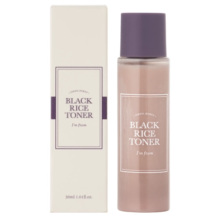 I'm From - Black Rice Toner - Gesichtswasser mit Extrakt aus schwarzem Reis - 30 ml 