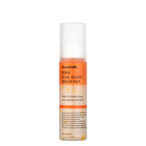 Genabelle - PDRN Dual Glow Serum Mist - Illuminierendes Serum-Nebel mit PDRN - 100 ml