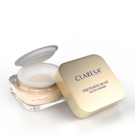 Claresa - Photofix Dust Matte Powder - Mattierendes, loses Puder - Universal - 8g