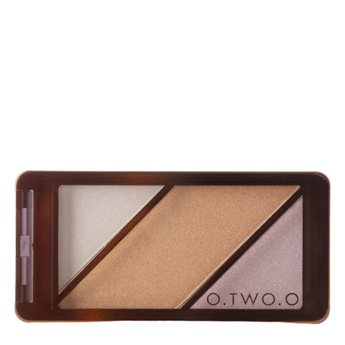 O.TWO.O - 3 in 1 Blusher Highlighter Contour - Gesichts-Highlighter-Set - 02 Gem - 10g