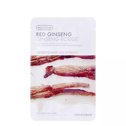 The Face Shop - Natural Mask - Red Ginseng - Rote Ginseng-Maske - 20g