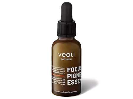 Veoli Botanica - Focus Pigmentation Essence - Intensiv reduzierende Verfärbungen und verengte Poren Serum mit Niacinamid + stabilem Vitamin-C-Komplex - 30ml