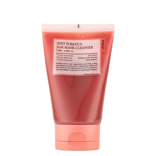 FULLY - Red Tomato Jam Mask Cleanser - Peeling-Gesichtsreinigungsgel - 120 ml