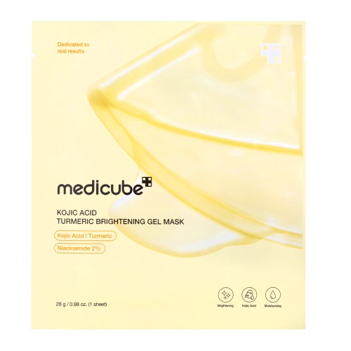 Medicube - Medicube Kojic Acid Turmeric Brightening Gel Mask - Aufhellende Maske mit Kojicsäure - 1 Stk/8g