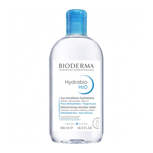 Bioderma - Hydrabio H2O - Mizellare Lotion für feuchtigkeitsarme Haut - 500ml