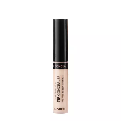 The Saem - Cover Perfection Tip Concealer - SPF 28/PA++ - Abdeckender Concealer - 01 Clear Beige - 6.5ml