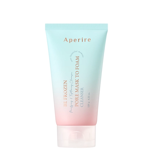 Aperire - Be Frozen Pore Mask To Foam Cleanser - Gesichtsreinigungsmaske und -schaum 2in1 - 120g