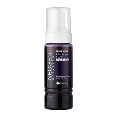 Neogen - Real Fresh Blueberry - Gesichtsreinigungsschaum mit Heidelbeerextrakt - 160ml