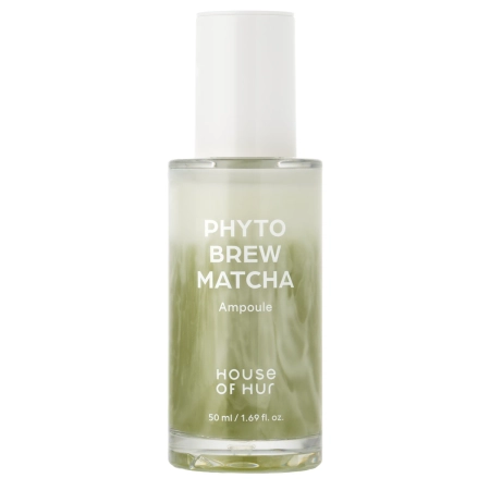 House of Hur - Phyto Brew Matcha Ampoule - Feuchtigkeitsspendende und strahlkraftverleihende Ampulle - 50 ml