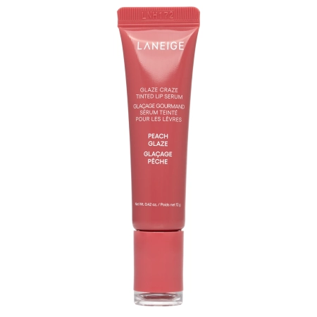 Laneige - Glaze Craze Tinted Lip Serum - Getöntes Lippen-Serum - Peach Glaze - 12g