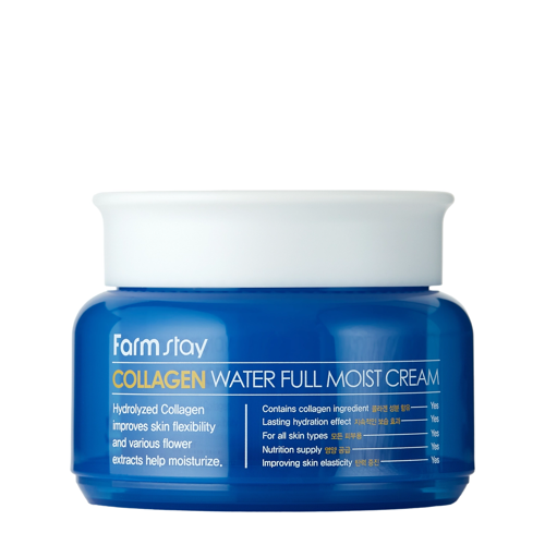 Farmstay - Collagen Water Full Moist Cream - feuchtigkeitsspendende Kollagen-Gesichtscreme - 100g