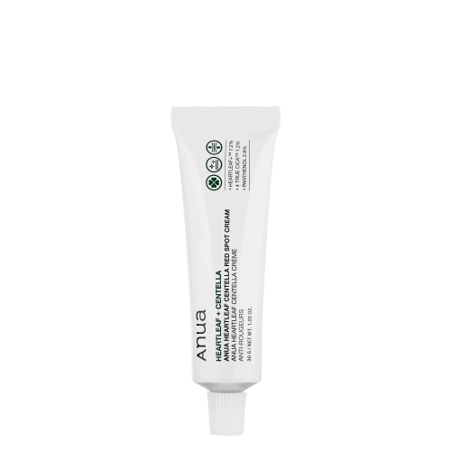 Anua - Heartleaf Centella Red Spot Cream - Beruhigende Creme für problematische Haut - 30 g