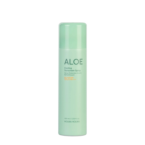 Holika Holika - Aloe Ice Cooling Sun Spray SPF50+/PA++++ - Kühlspray mit Sonnenfilter - 100ml