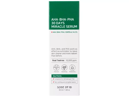 Some By Mi - AHA BHA PHA 30 Days Miracle Serum - Serum mit AHA, BHA, PHA Säuren - 50ml