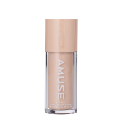 Amuse - Dew Wear Foundation SPF50 PA++++ - Foundation mit Gel-Konsistenz - 02 Healthy - 35ml