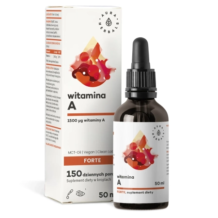 Aura Herbals – Vitamin A – Forte – Tropfen – 50ml