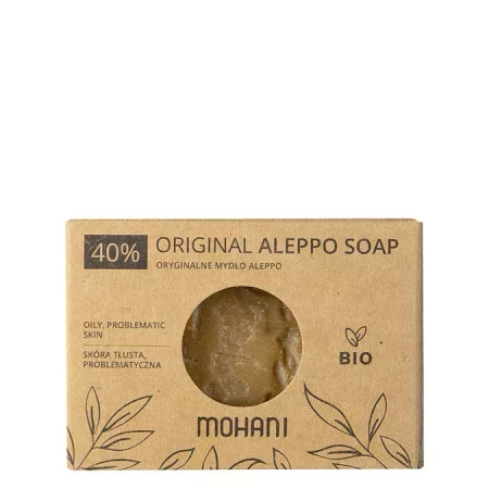 Mohani - Bio - Original Aleppo Soap 40% - Original Aleppo-Seife - Oliven-Lorbeer - 185g