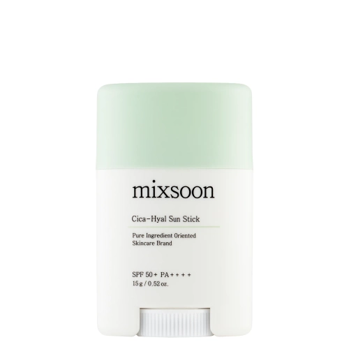 Mixsoon - Cica Hyal Sunstick SPF50+ PA++++ - Feuchtigkeitsspendender und beruhigender Sonnenschutz in Stiftform - 15g
